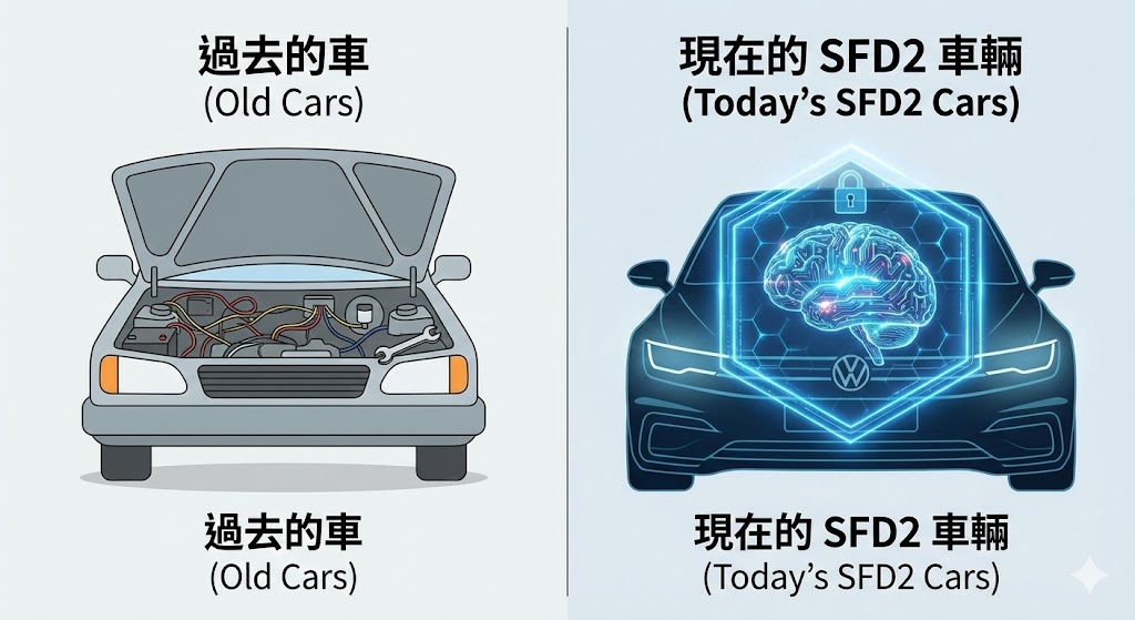 VW SFD2 通道編碼 升級原理圖解 金鉑先生專業分析