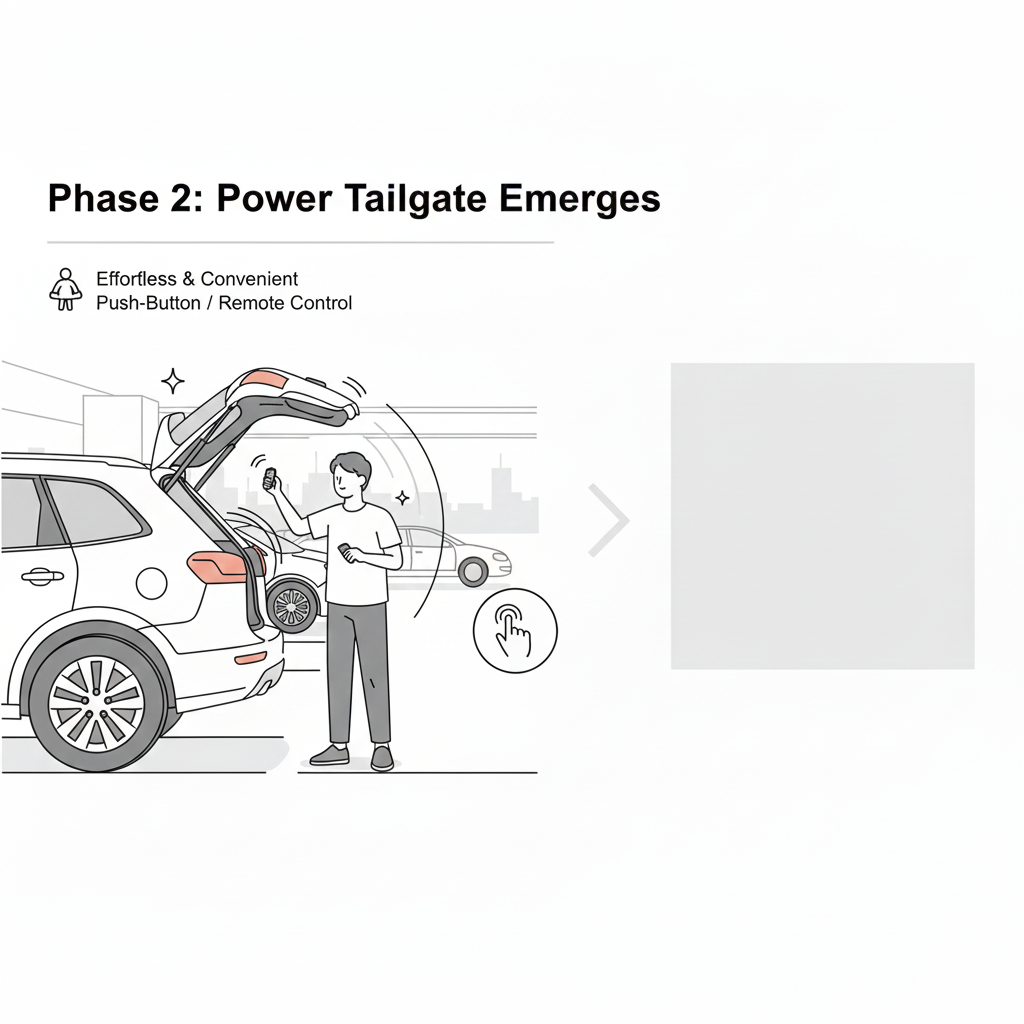 我們提供最專業的智能電動尾門升級服務,專車專用,完整解析價格、安裝工時、智能防夾安全。全台四店專業安裝,享一年保固。
