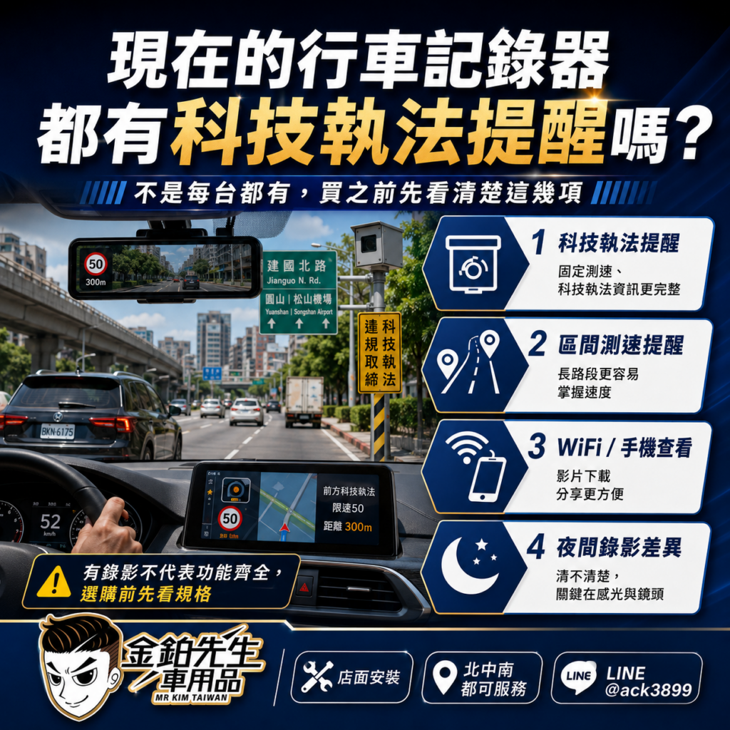 改裝攻略 7 行車紀錄器 科技執法
