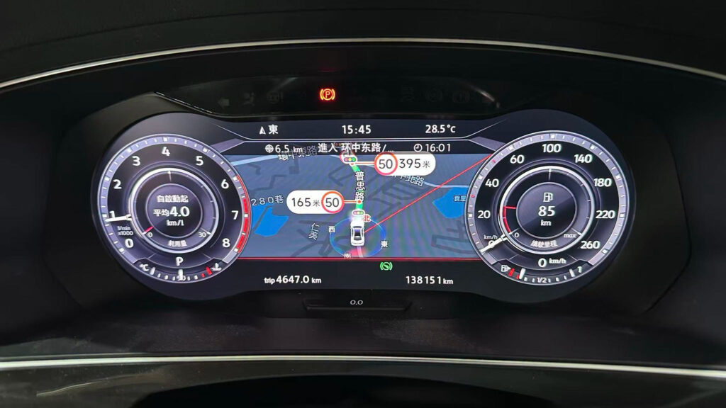 VW MIB2.5 CarPlay雙屏聯動|Google、Apple、高德地圖上數位儀表 3 支持三種地圖導航同步 專輯顯示
